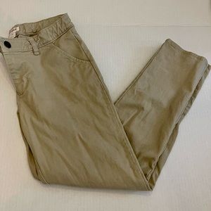 Girls Cat & Jack khaki uniform pants  - size 12